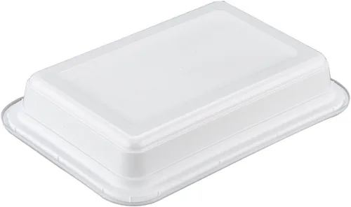 Vista 3 de Pactive NC868 Newspring Versatainer - Recipientes para microondas, 8.8 x 6 x 2, blanco/transparente, combo de base/tapa, 150/caja