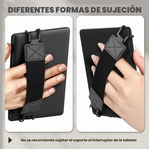 Vista 6 de MoKo Correa de mano de seguridad para Kindle eReaders Fire de 6 a 8