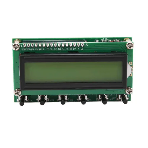 Vista 9 de Walfront Generador DDS, 0-55MHz Pantalla LCD DDS Función Generador Módulo Probador Digital Basado en AD9850 Chip
