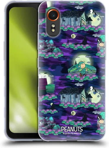 Vista 87 de Head Case Designs Funda de gel Spooktacular con licencia oficial de Peanuts Linus y Snoopy [protección de grado militar] compatible con Google Pixel