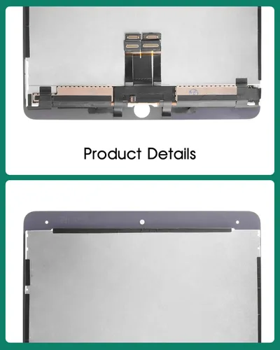 Vista 4 de para iPad Pro 10.5 A1701 A1709 Pantalla LCD Pantalla LCD Matriz Pantalla Táctil Digitalizador Tablet Asamblea sin botón de inicio EMC 3140 3141 Negro