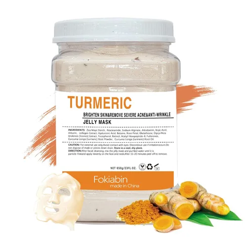 Vista 10 de Máscara de Gel de Jabón para Faciales, Hidratante y Humectante, Máscara Facial de Gel de Goma Desmontable para Hidratación Profunda y Brillo, Frasco