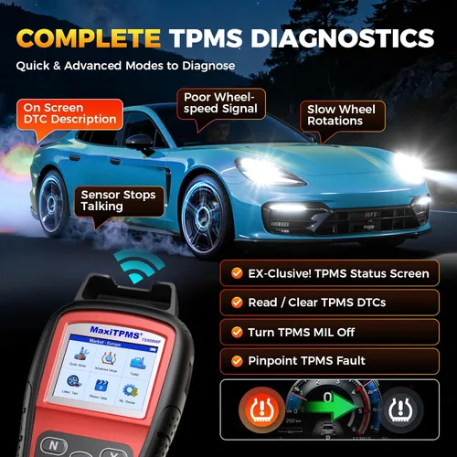Vista 6 de Autel MaxiTPMS TS508WF TPMS Tool, 2026 mejorado Wi-Fi Ver. de TS508 TS501 PRO TS408S TS601, herramienta de programación TPMS con sensor MX-Sensor