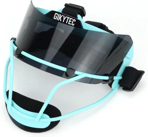 Vista 4 de Universal Softball Visor - Softball Eye-Shield Mask - Baseball Sports Sunglasses - Face Shield