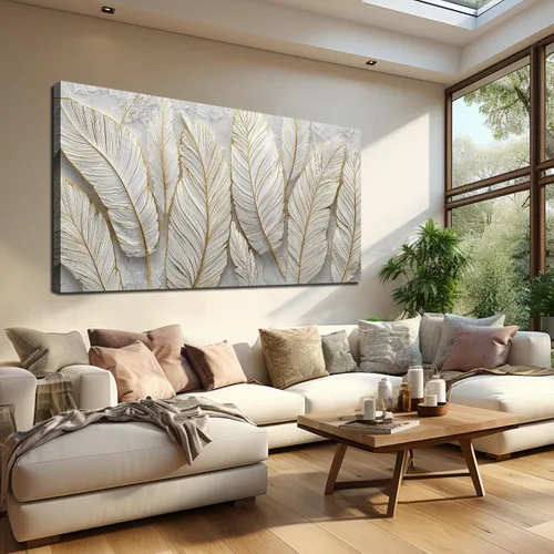 Vista 14 de JuhaiArt Arte de pared de árbol de rosa blanca para dormitorio, decoración de pared negra, cuadro floral para dormitorio y oficina, 20 x 40 pulgadas