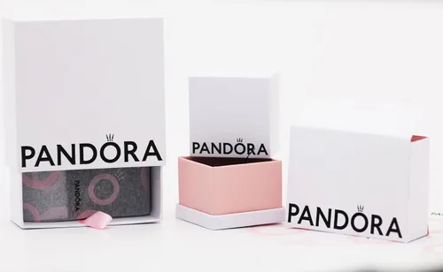 Vista 2 de PANDORA Pulsera Pandora Signature I-D, Pandora Rose, Tamaño 7.5 in, 7.5 in - 589493C00-3, Metal, No es una piedra preciosa