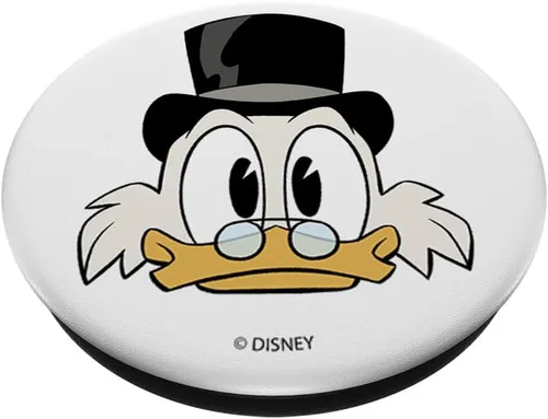 Vista 2 de Disney DuckTales Scrooge - PopSockets de retrato de cara grande intercambiable PopGrip