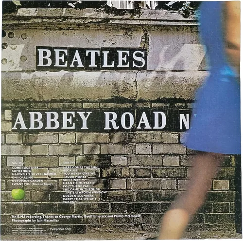 Vista 5 de Factory Entertainment The Beatles Abbey Road - Rompecabezas de doble cara (1000 piezas)