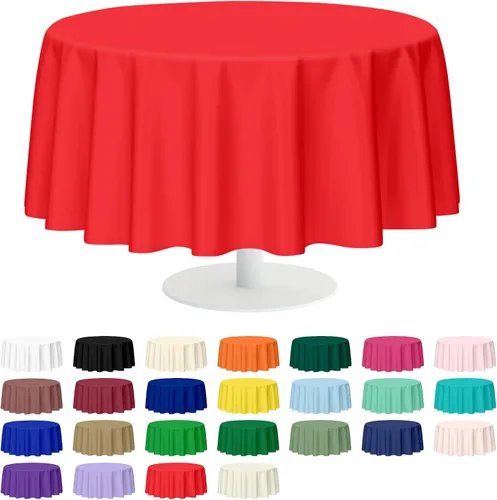 Vista 42 de Mulbozy 2 piezas de mantel de plástico negro para mesa rectangular, 54 × 108 pulgadas, fundas desechables de mesa para fiestas negras