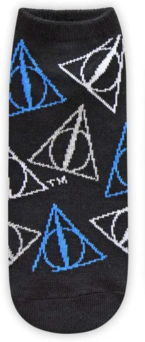 Vista 2 de Harry Potter The Deathly Hallows - Calcetines de tobillo para mujer (5 unidades, talla 4-10)