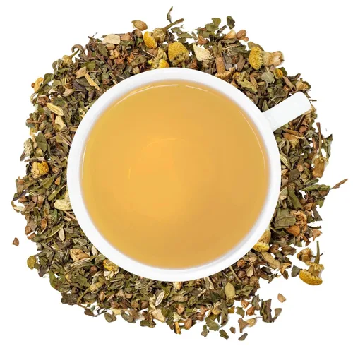 Vista 2 de Té orgánico para aliviar la hinchazón - 2 onzas (aproximadamente 30 porciones) Full Leaf Tea Co.