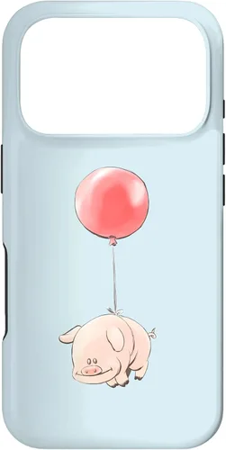 Vista 30 de Adorable Pig Flying Design Whimsical Piglet with Wings Case for iPhone 17