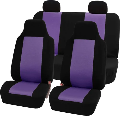 Vista 12 de FH Group Fundas de Asientos de Automóvil de Malla de Aire 3D Juego Delantero – Protectores de Asientos Automotrices de Ajuste Universal, Fundas