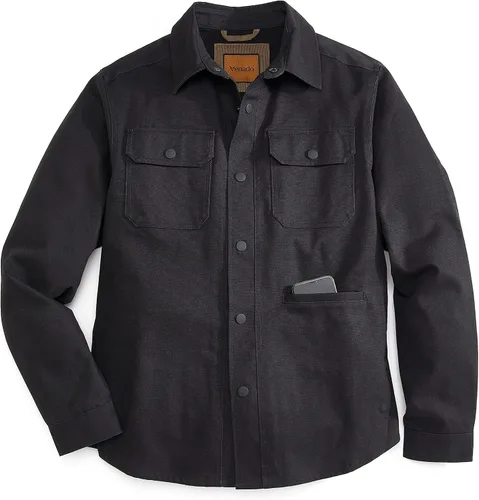 Vista 4 de Venado Chaqueta de lona de dibujo rápido para hombre