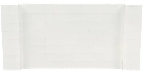 Vista 26 de EverBlock Kit de pared de 5 x 4 pies Bloques de construcción modulares Sistema de pared para edificios, pantallas y estructuras Divisor