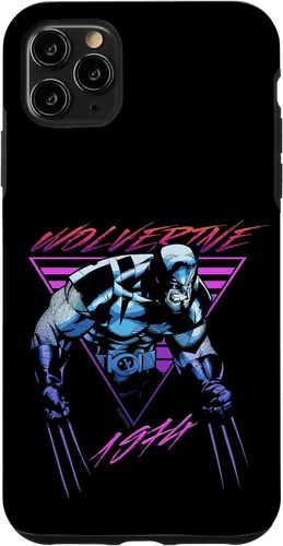 Vista 13 de Marvel X-Men Wolverine 1974 - Carcasa de neón para iPhone 17