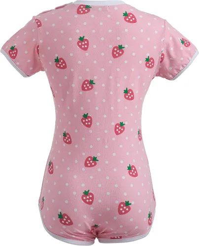 Vista 6 de Littleforbig - Pañal para adulto, diseño de fresas