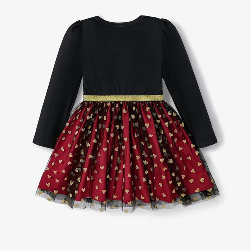 Vista 2 de L.O.L. Surprise! Vestidos de malla tutú para niñas con mariposa y purpurina para fiesta, vestido de tul de manga larga, regalo de cumpleaños