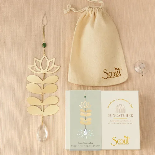 Vista 4 de Scout Curated Wears - Atrapasoles - Lotus/Turquesa africana