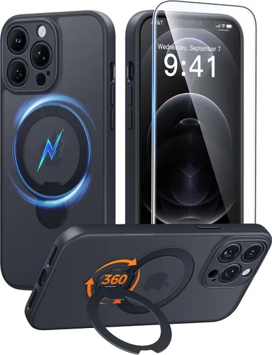 Vista 33 de FNTCASE Funda para Samsung Galaxy Z Fold 7 para Magsafe Negro