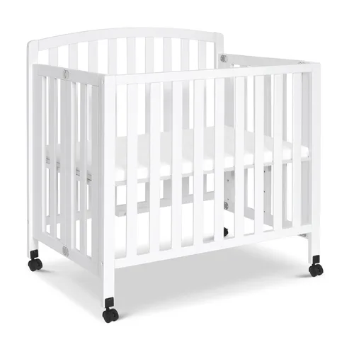 Vista 12 de Davinci Dylan - Mini cuna plegable portátil 3 en 1 convertible en castaño, certificado Greenguard Gold GREENGUARD Gold Certified - Folding Baby