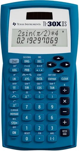 Vista 53 de Calculadora científica Texas Instruments TI-30 X IIS 2-Linea, Negro