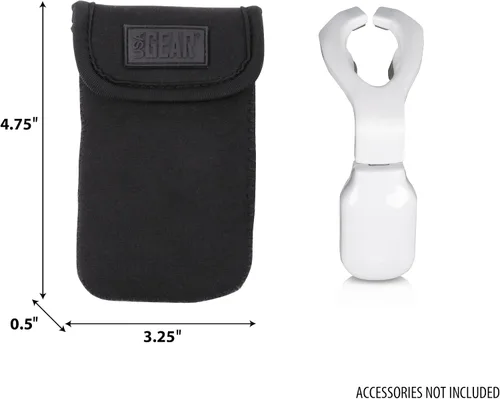 Vista 2 de USA GEAR Excite Case - Funda para dispositivo de apnea del sueño compatible con boquilla de terapia de apnea del sueño diurna Excite OSA/dispositivo