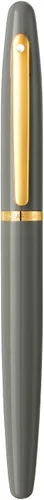 Vista 5 de Sheaffer VFM 9427 Bolígrafo Rollerball gris claro brillante con citas de oro PVD
