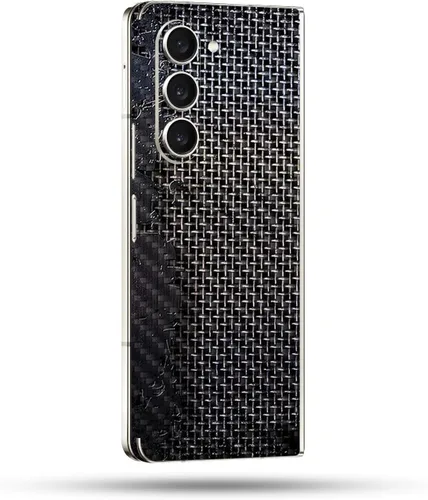 Vista 32 de MightySkins Skin compatible con Samsung Galaxy Z Fold 5 - Puppy Fall Funda protectora de vinilo duradera y única Fácil de aplicar, quitar