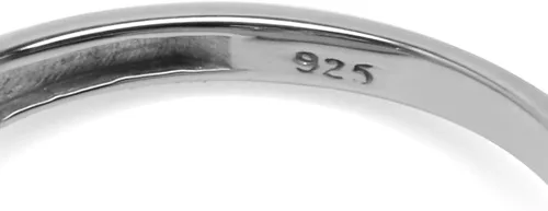 Vista 4 de Silvershake Anillo de plata de ley 925 con piedra natal ovalada de 7x5MM con nudo de trinidad celta triquetra