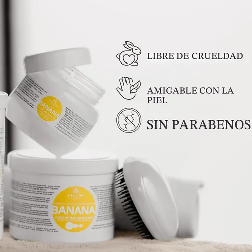 Vista 7 de Kallos Cosmetics Mascarilla de queratina para el cuidado del cabello para sequedad 33.38 fl oz