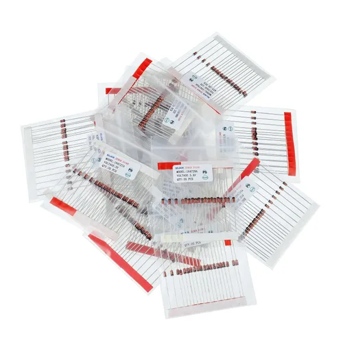 Vista 3 de BOJACK Kit surtido de diodos Zener de 30 valores 600 piezas de 1 W