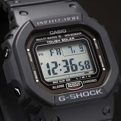 Vista 4 de Casio Reloj de cuarzo G-Shock para hombre, Negro -, Correa