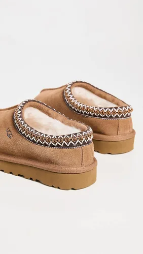 Vista 3 de UGG Pantuflas Tasman II para mujer Castaño