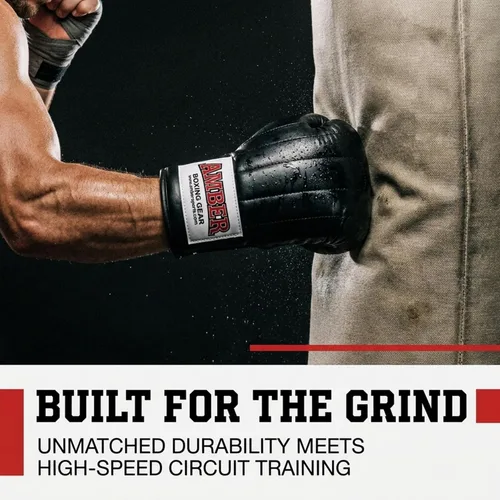 Vista 2 de Extreme Boxing Bag Gloves Premium Quality Leather, Enhanced Protection, Comfort Fit, Versatile Use, Professional-Grade Performance