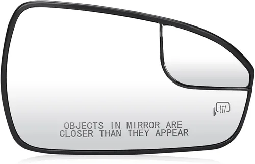 Vista 7 de Espejo calefactable para visión lateral izquierda del conductor para Ford Fusion 2013, 2014, 2015, 2016, 2017, 2018, 2019, 2020, reemplazo