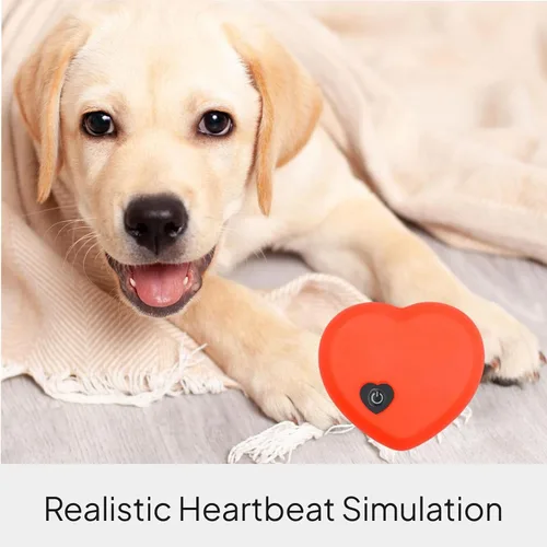 Vista 8 de Heartbeat - Simulador de latido de corazón de repuesto fácil de usar para juguetes de peluche para perros
