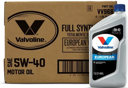 Vista 197 de Valvoline SynPower Full aceite sintético para motor, 1 Cuarto de galón, Ambar