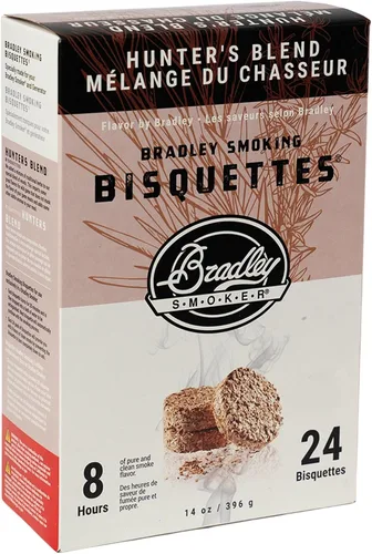Vista 2 de Bradley Smoker Bisquetas Hunter's Blend (paquete de 24)