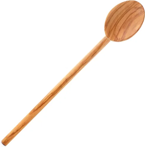 Vista 8 de Eddington's - Juego de cucharas de cocina de madera de olivo italiano, hechas a mano en Europa, juego de 2