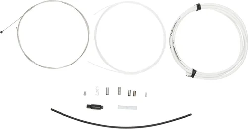 Vista 2 de Jagwire 1 kit de cable de cambio y manguito de cambio unisex Elite Sealed Shift para adultos, color blanco, talla única