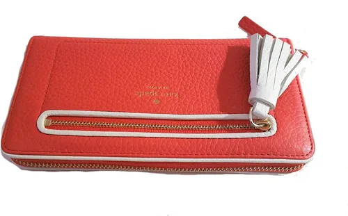 Vista 3 de Kate Spade Neda Chester Street - Cartera con cierre y borla, Geranio