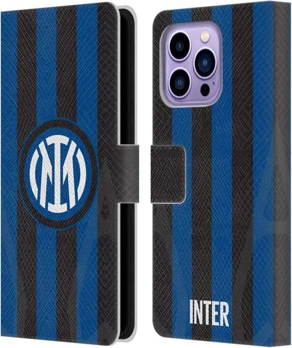 Vista 79 de Head Case Designs Officially Licensed Inter Milan Away 2025/26 Crest Kit Leather Wallet Case Compatible with Apple iPhone 11