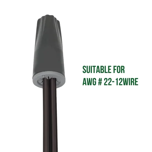 Vista 5 de GKOLED Conectores de cable impermeables, terminales de tornillo eléctrico para exteriores rellenos de silicona para luces LED de paisaje de bajo