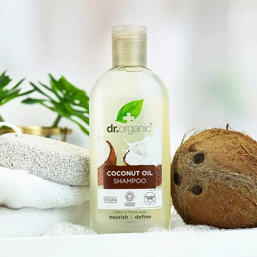 Vista 11 de Organic Doctor Champú de aceite de coco virgen orgánico, 9 onzas líquidas