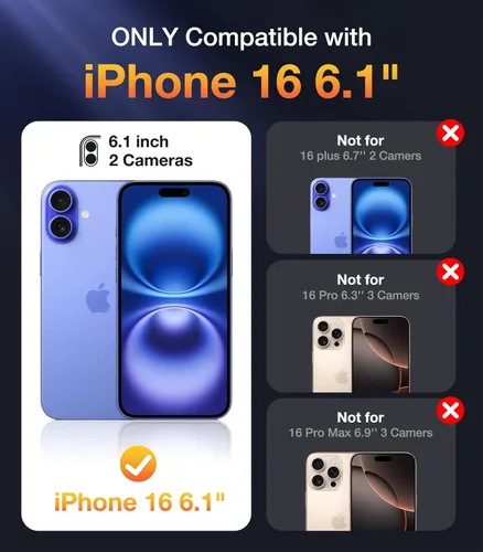Vista 827 de DIACLARA - Funda transparente compatible con iPhone XR 6.1 pulgadas 2018