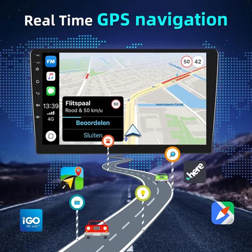 Vista 6 de Radio de actualización 5G para Ford F150 F-150 2009-2014 con CarPlay Android Auto, pantalla táctil IPS de 9 pulgadas, reproductor de radio de coche