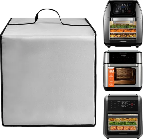 Vista 10 de Funda para freidora de aire para horno tostador para freidora de aire CHEFMAN 10QT/12QT Cubiertas protectoras de nailon resistentes al calor