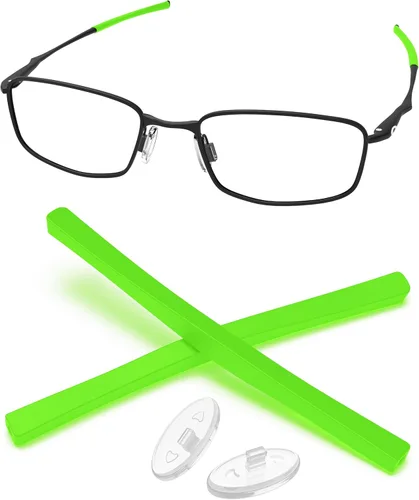 Vista 27 de Kits de goma de repuesto Piezas de nariz y auriculares para Oakley Casing OX3110/Clubface OX3102 Negro