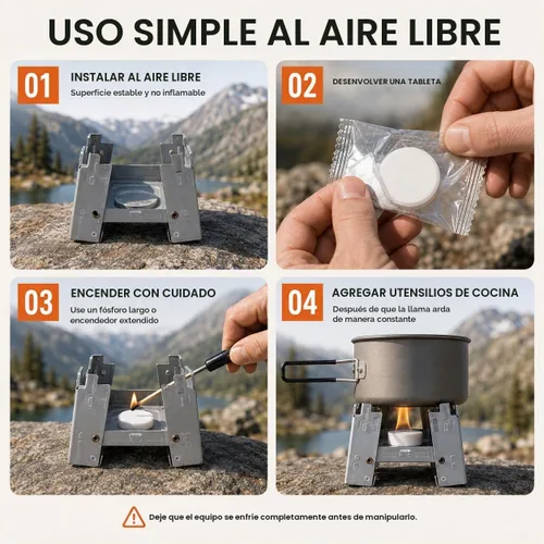 Vista 5 de Solid Fuel Tablets - Compact Size, High Energy, Safe and Reliable